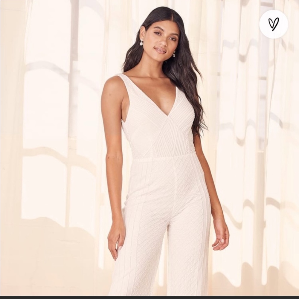 NWT beaded jumpsuit